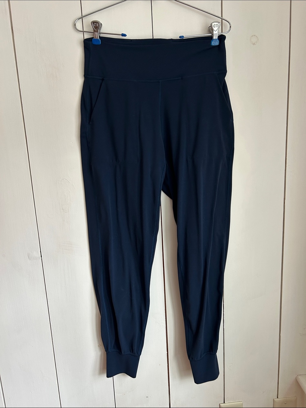 lululemon athletica Navy High-Rise Track Joggers with Elastic Cuffs